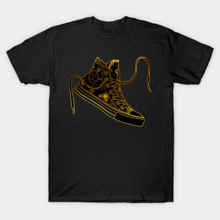 Capricorn high tops - Gold T-Shirt